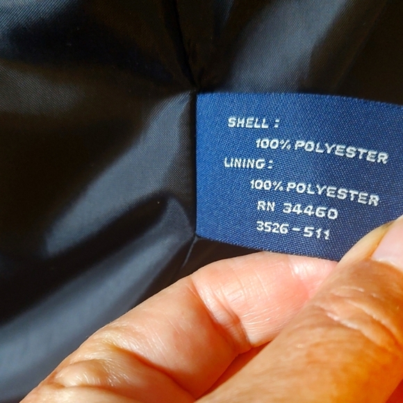 London Fog Black Faux Suede Water Resistent Hooded Trench Coat SZ Medium - Picture 11 of 14